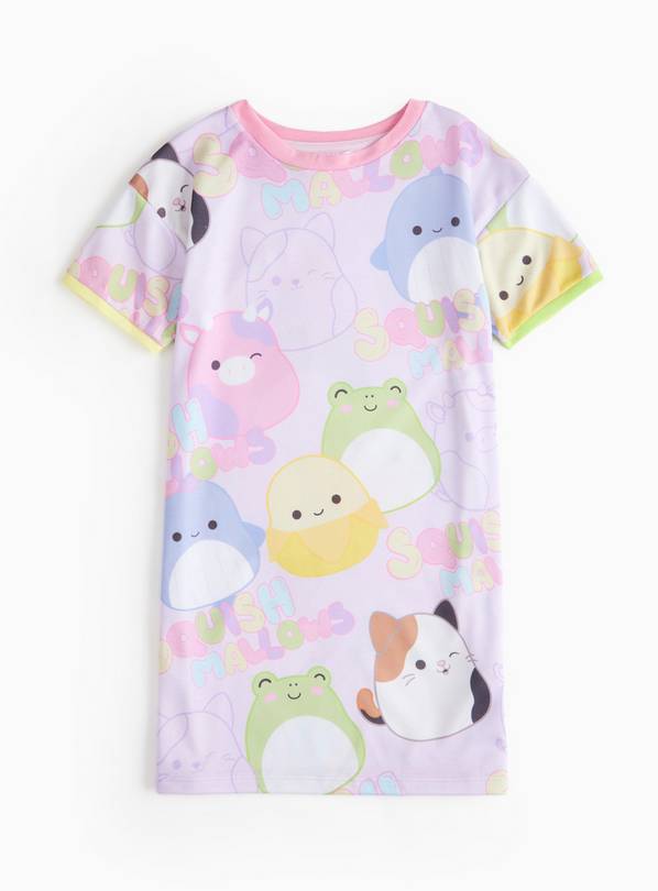  Squishmallows Pink Printed Nightie 11-12 years
